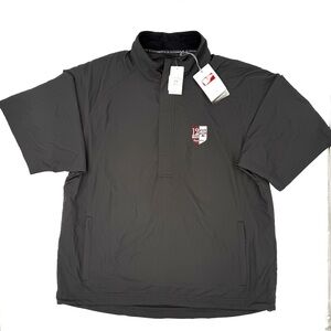 Texas A&M Cutter & Buck‎ Black Lightweight Shirt Jacket NWT